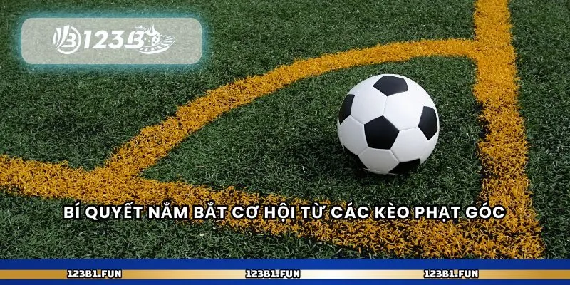 Bí quyết nắm bắt cơ hội từ các kèo phạt góc