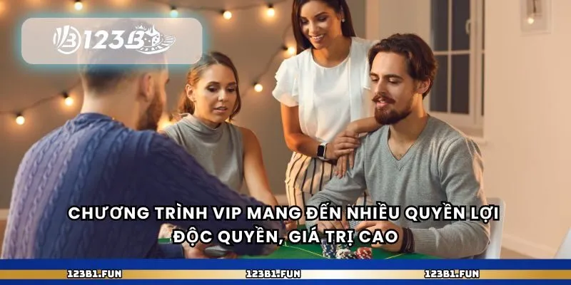 Chương trình VIP mang đến nhiều quyền lợi độc quyền, giá trị cao