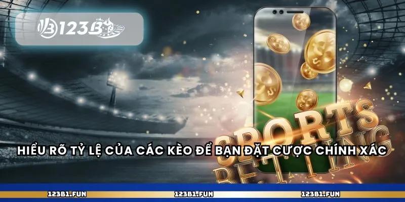 Hiểu rõ tỷ lệ của các kèo để bạn đặt cược chính xác