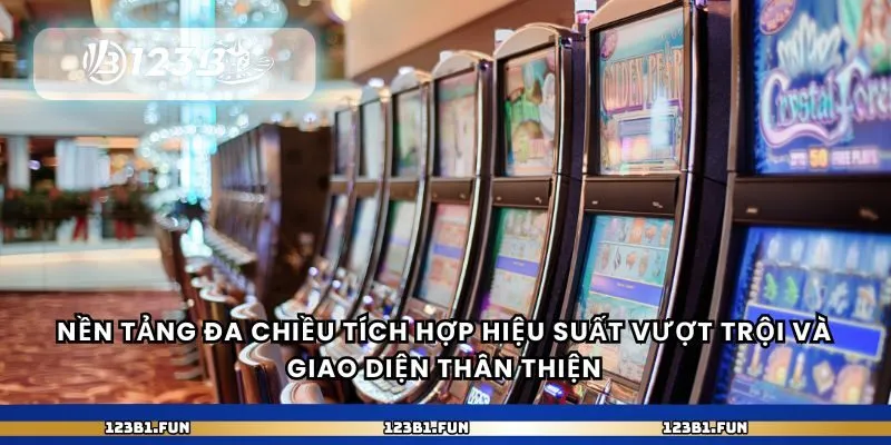 Nền tảng đa chiều tích hợp hiệu suất vượt trội và giao diện thân thiện