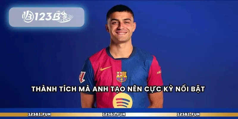 Thành tích mà anh tạo nên cực kỳ nổi bật 